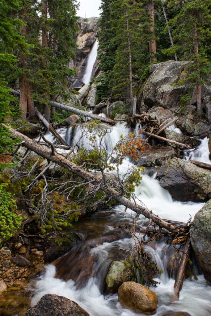 Waterfall in Rocky Mountain National Park