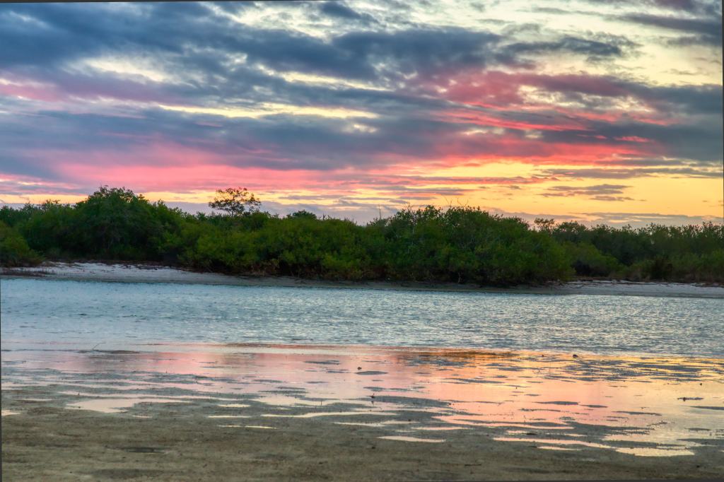 Sunrise in Holbox, Mexico